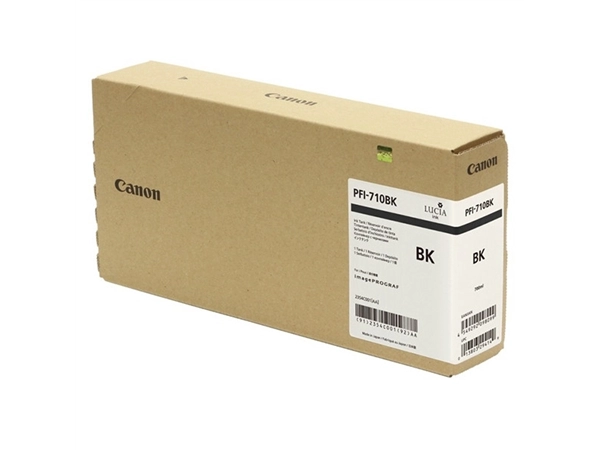 Een INKTCARTRIDGE CANON PFI-710BK - ZWART GROOT VOLUME koop je bij Buro De Peuter