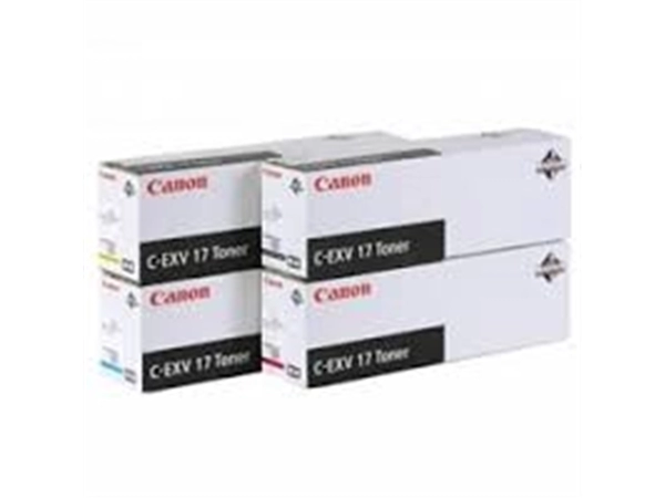 Een CANON C-EXV17 BK - TONER ZWART VOOR CANON IRC4580 koop je bij Buro De Peuter