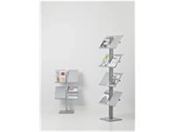 Een FREE STANDING DISPLAY 110CM + 6 SHELVES koop je bij Buro De Peuter