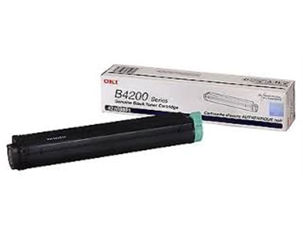 Een OKI 01103402 TONERCARTRIDGE ZWART - VOOR OKI B4200 koop je bij Buro De Peuter