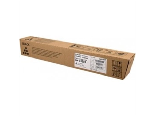 Een RICOH TONER MP C3503 BLACK RICOH 841817 koop je bij Buro De Peuter