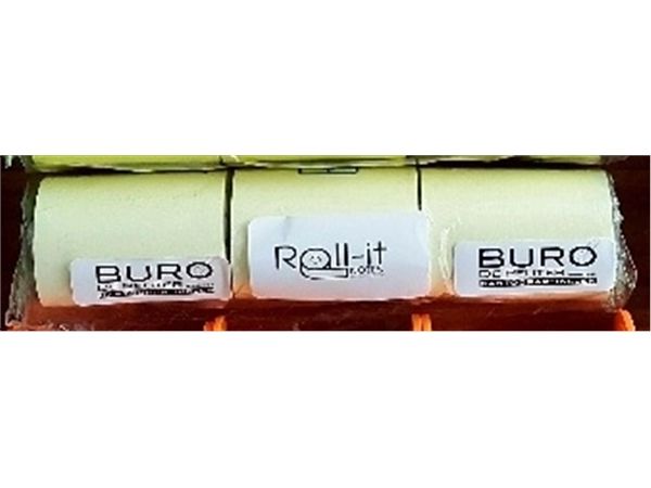 Een ROL VOOR ROLL-IT-NOTE HOUDER GEEL (3ST) / ROLL FOR ROLL-IT-NOTE HOLDER YELLOW (3P) koop je bij Buro De Peuter