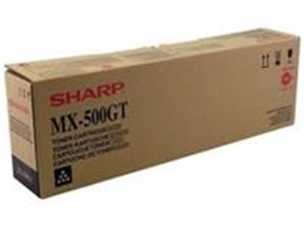 Een SHARP MX-500GT TONER ZWART koop je bij Buro De Peuter