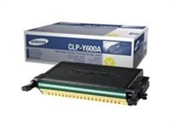 Een TONER SAMSUNG CLP-Y600A YELLOW koop je bij Buro De Peuter