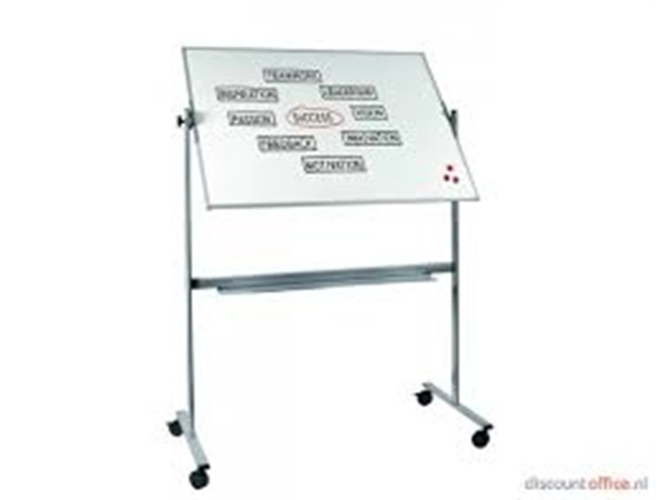 Een WHITEBOARD KANTELBAAR 90 X 120 CM "ECONOMY" koop je bij Buro De Peuter