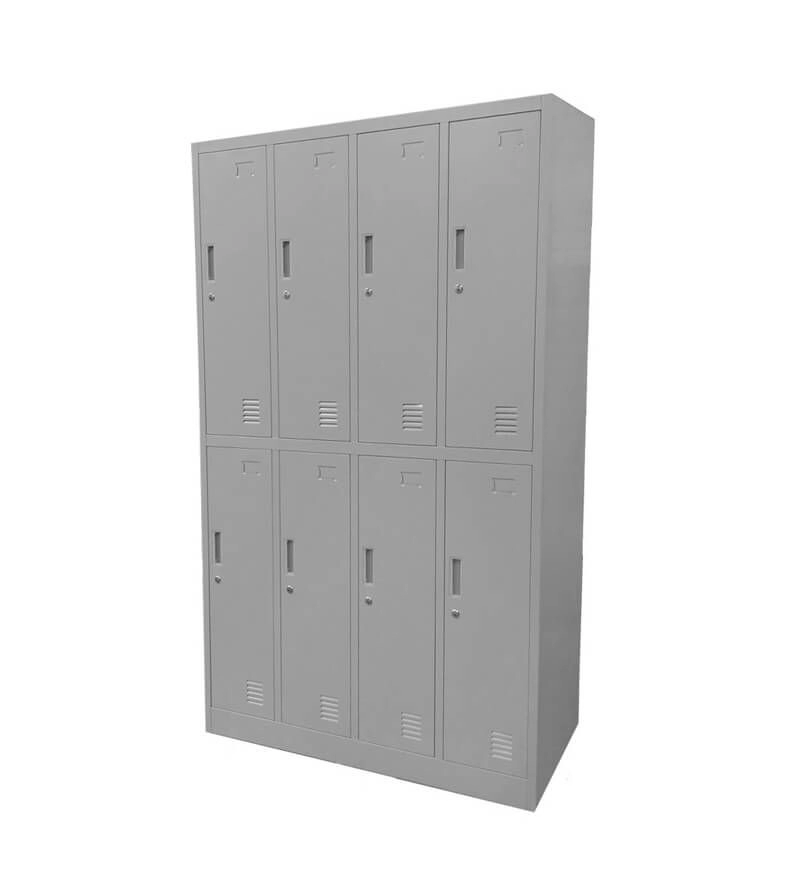 Een KLEDINGLOCKER 8 DEUR (H185 x B109 x D45 cm) koop je bij Buro De Peuter