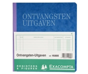 Een EXACOMPTA REGISTER ONTVANGSTEN-UITGAVEN REF 1930X koop je bij Buro De Peuter