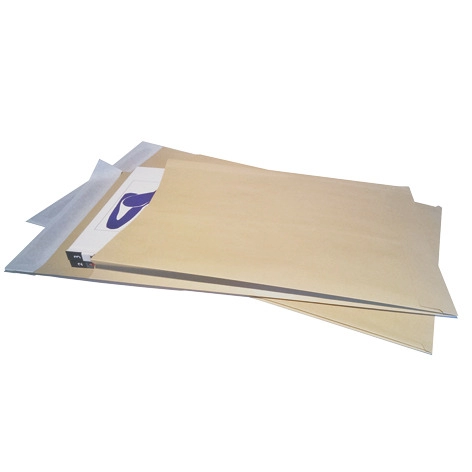 Een ENVELOP KRAFT WIT MET STRIP 229X335X30MM MET BALG - 250 STUKS koop je bij Buro De Peuter