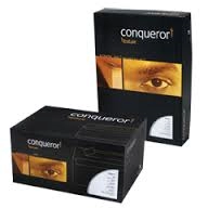 Een CONQUEROR WOVE HIGH WHITE A4 PAPIER 100 GR - 500 VEL koop je bij Buro De Peuter