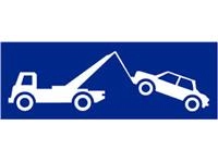 Een PICTOGRAM VERBODEN TE PARKEREN/WEGSLEPEN koop je bij Buro De Peuter