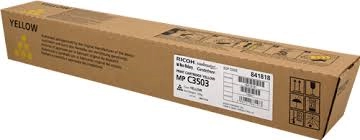 Een RICOH TONER MP C3503 YELLOW RICOH 841818 koop je bij Buro De Peuter