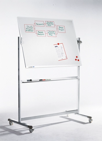 Een WHITEBOARD KANTELBAAR "PROFESSIONAL" - 90 X 120 CM koop je bij Buro De Peuter