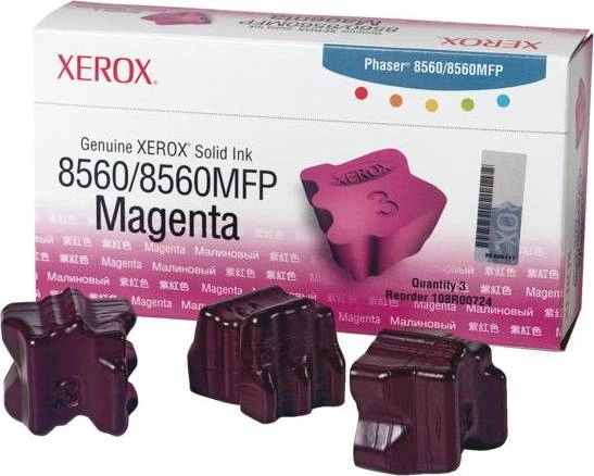 Een Xerox 108R00724 Solid Ink magenta (3 pcs) koop je bij Buro De Peuter